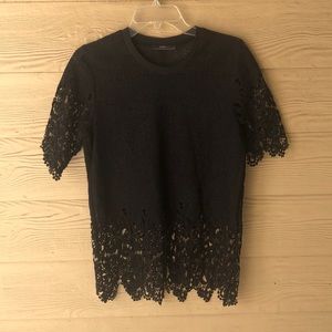 Floral Crochet Detailed Blouse